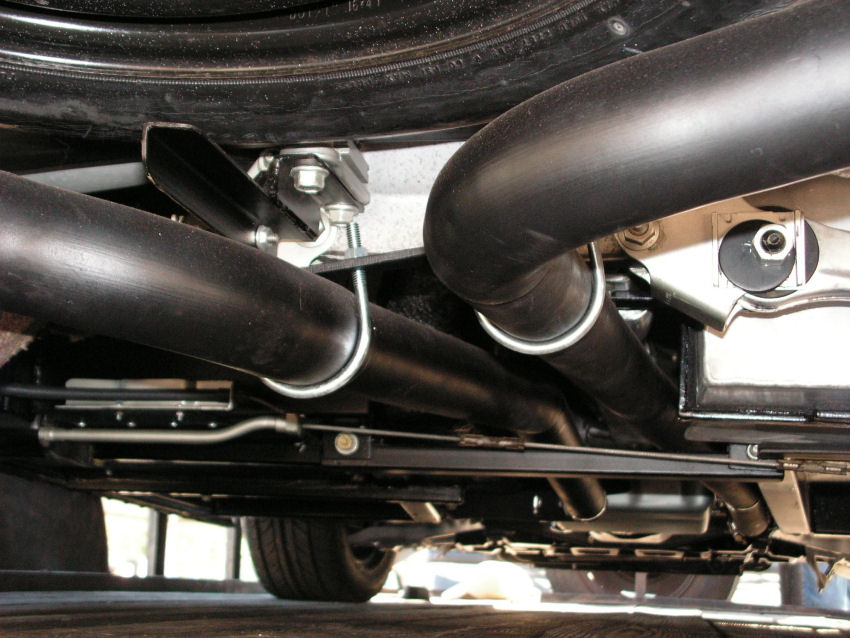 Close Suspension Exhaust